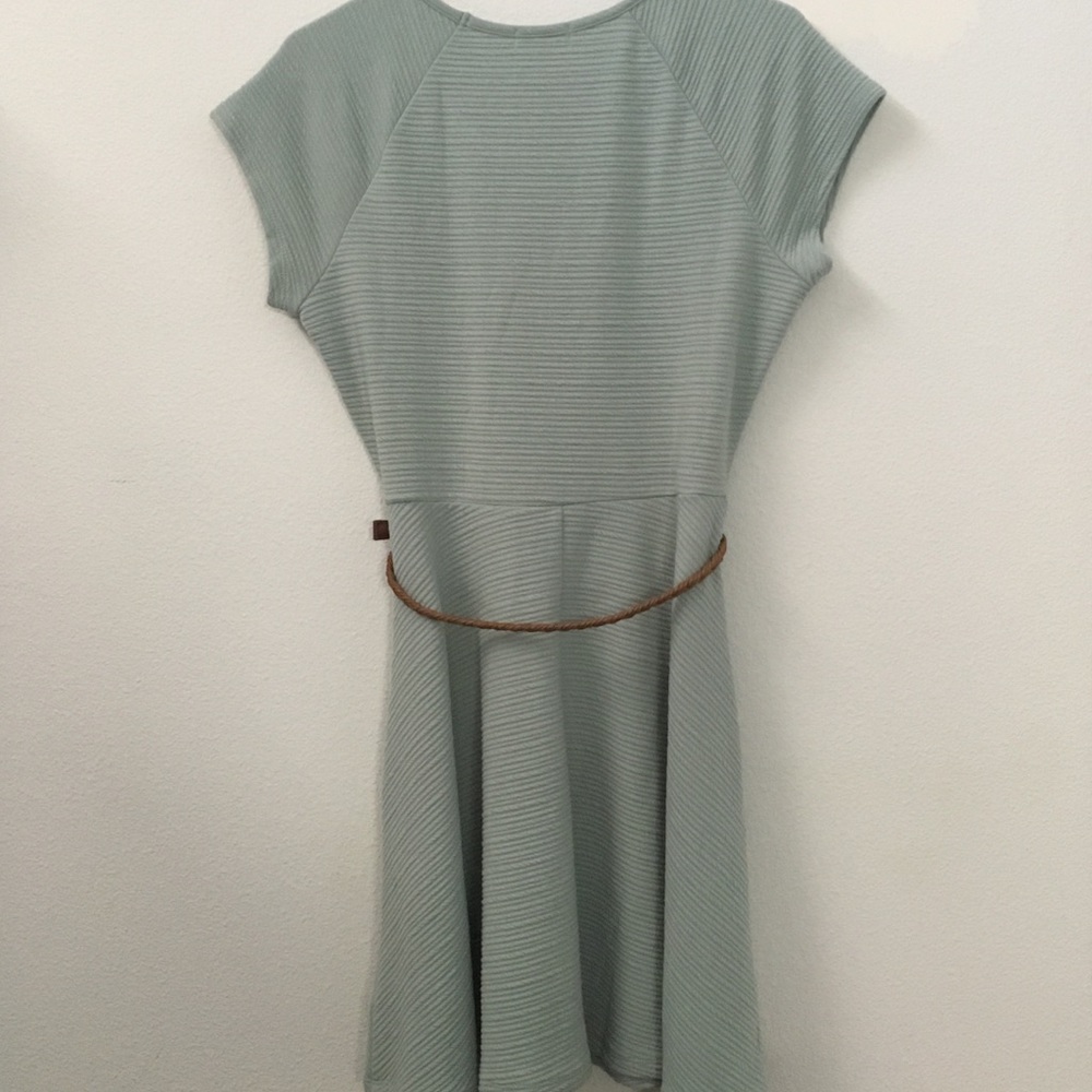 Maurice Mint Ribbed Dress - Picture 2 of 5